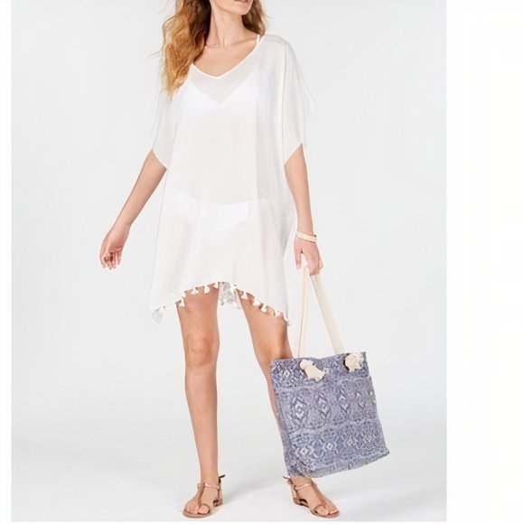 Dkny Other - Dkny Women's swim Cover-up White L/XL